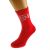 I'd Love to Hang Out With You Funny Romantic Mens Red Socks