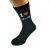 I Love Weight Lifting / weight Training Image Design Mens Black Socks