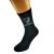 Trust me I'm a Hairdresser Image Design Mens Black Socks