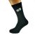 Casino Gamblers Dice Design Mens Black Socks