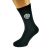 Buddhist Wheel of Dharma Mens Black Socks
