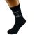 Trust me I'm a Bartender Image Design Mens Black Socks