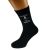 Trust me I'm a Magician Image Design Mens Black Socks