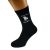 Trust me I'm a Dustman Image Design Mens Black Socks