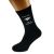 Trust me I'm a Professor Image Design Mens Black Socks