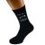 Trust me I'm a Fishmonger Image Design Mens Black Socks
