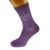 This is What an Awesome Mum Looks Like Fun Mothers Days Ladies Purple Socks