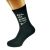 Shh the game is on Darts Fan Mens Black Socks