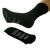 Sole Print Please Bring Mummy Wine Ladies Black Socks