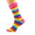 Same Sex Male Sign Rainbow Socks