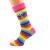 Trust me I'm Gay Male Sign Rainbow Socks