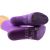 Do Not Disturb Its Mums day Off Floral Sole Print Ladies Purple Socks