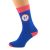 Blue & Salmon Pink Unisex Socks Road Sign 21st Birthday