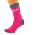 Hot Pink & Grey Unisex Socks F1 Car Racing