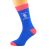 Blue & Salmon Pink Unisex Socks Trust me Im an Accountant
