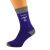 Purple & Ash Grey Unisex Socks Trust me I'm a Pilot
