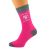 Hot Pink & Grey Unisex Socks Trust me I'm a Photographer