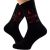 Personaised Congratulations You Passed Driving Test Mens Black Socks
