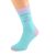 Personalised Date Pale Blue & Pink Perfect Pair Unisex Socks