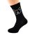 Mens Black Socks Novelty I Love Pigs, farm animal Socks