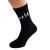 Evolution of Man - Football Player Mens Black Socks