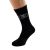 Happy Fathers Day Mens Black Socks