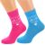 Pregnancy Reveal Socks Boy or Girl