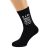 Personalised Tying the Knot Mens Black Socks