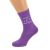 Trust me I'm a Music Teacher Purple Socks