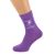 Trust me I'm a PE Teacher Purple Socks