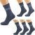 Ash Grey Contemprorary Arrow & Script Wedding Socks