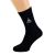Masonic Past Master Mens Black Socks