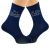 I'm Not a Senior Citizen I'm a Recycled Teenager Navy Blue Socks