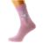 I Love my Mum This Much Light Pink Ladies Socks (Gift from a Girl)