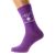 I Love my Mum This Much Purple Ladies Socks (Gift from a Boy)
