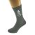 Fun Snowman Design Cotton Rich Socks