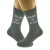 Personalised Hubby Material Fun Mens Socks