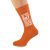 Burnt Orange Without Me This Day Wouldn't Mean Much You're Welcome Socks