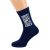 Happy Fathers Day from Your Favourite Child Navy Blue Socks