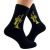 Pair of Trumpet Music Design Cotton Rich Socks