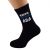 Happy Birthday Two Colour Text Dad Fathers Socks
