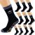 Moustache Design Funky Sole Wedding Socks