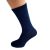 Plain Navy Blue Mens Socks
