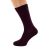 Plain Burgundy Cotton Rich Unisex Socks