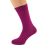 Maroon Cranberry Coloured Unisex Cotton Rich Socks