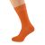 Burnt Orange Coloured Unisex Cotton Rich Socks