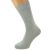 Plain Light Grey Mens Socks