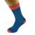 Mens Blue & Salmon Pink Funky Socks