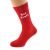 Hot Stuff Valentine Red Socks