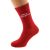 Love Machine Valentine Red Socks
